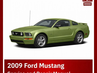 2009 Ford Mustang repair manual