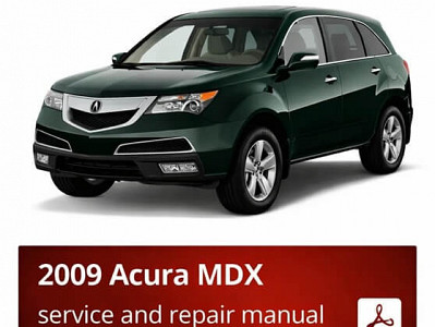 2009 Acura MDX repair manual