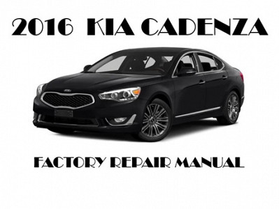 2016 Kia Cadenza repair manual