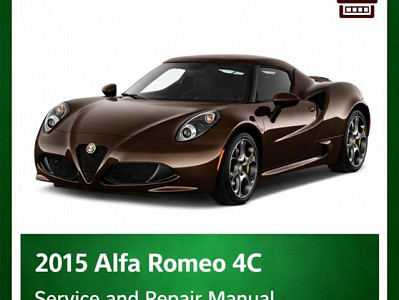 2015 Alfa Romeo 4C repair manual