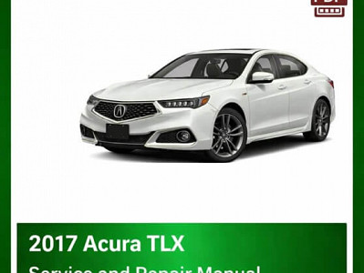 2017 Acura TLX repair manual - VIN specific