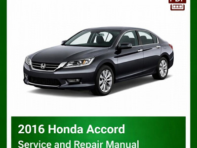 2016 Honda ACCORD repair manual