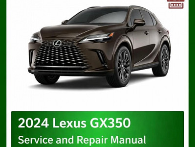 2024 Lexus RX350 repair manual - VIN specific PDF