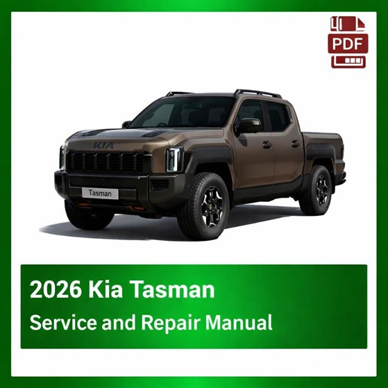 2026 Kia Tasman repair manual
