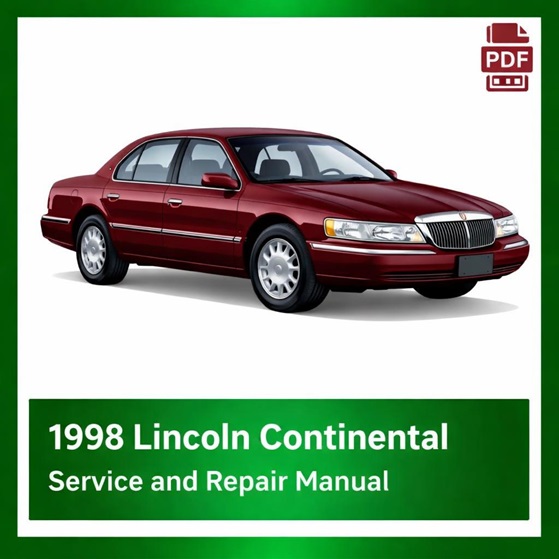 1998 Lincoln Continental repair manual