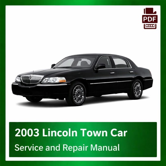 2003 Lincoln Town Car repair manual