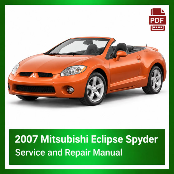 2007 Mitsubishi Eclipse Spyder repair manual