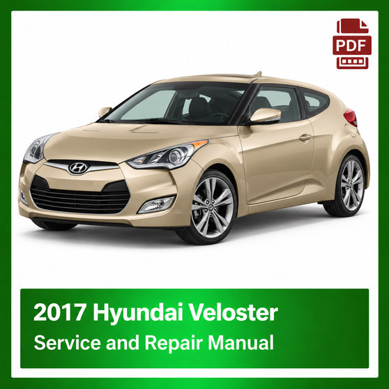 2017 Hyundai Veloster repair manual