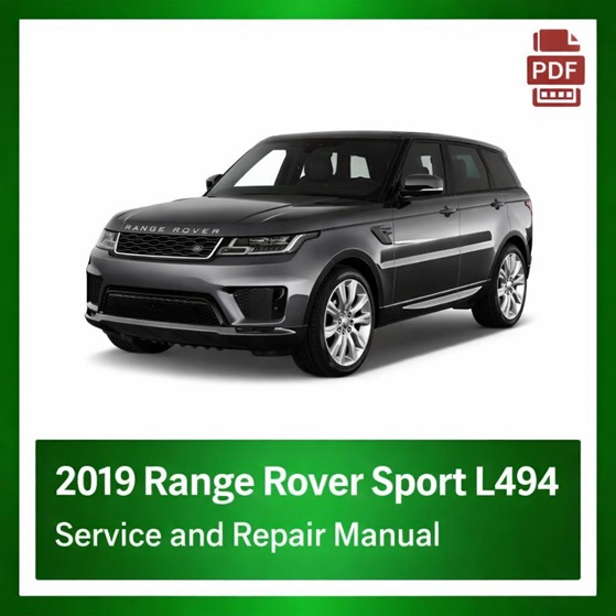 2019 Range Rover Sport L494 repair manual