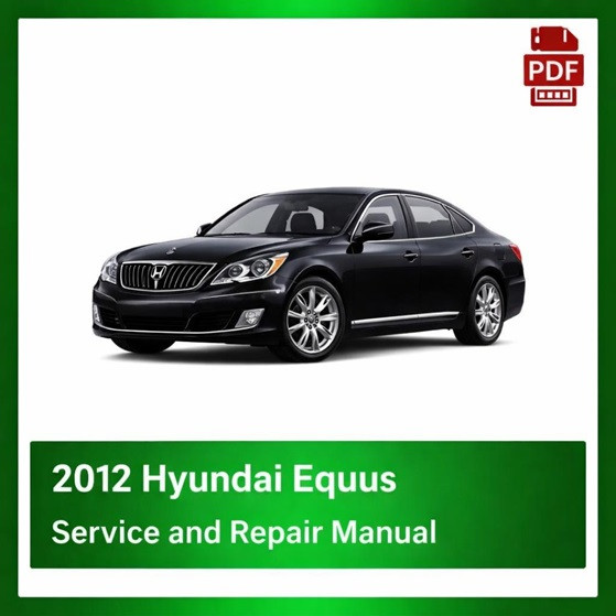 2012 Hyundai Equus repair manual