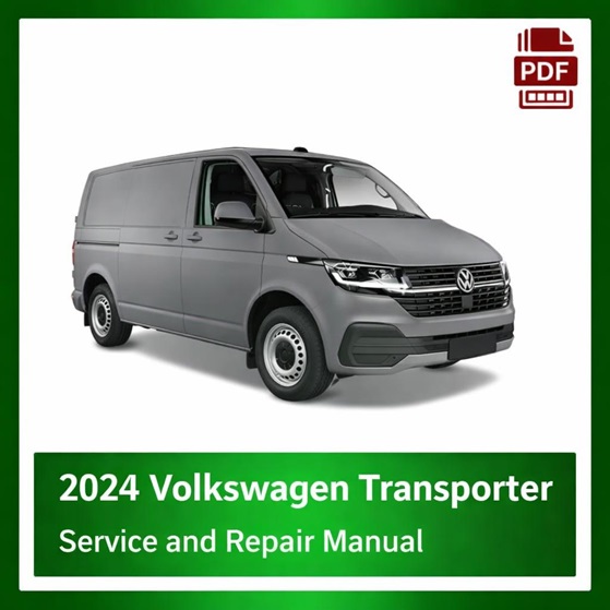 2024 Volkswagen Transporter repair manual