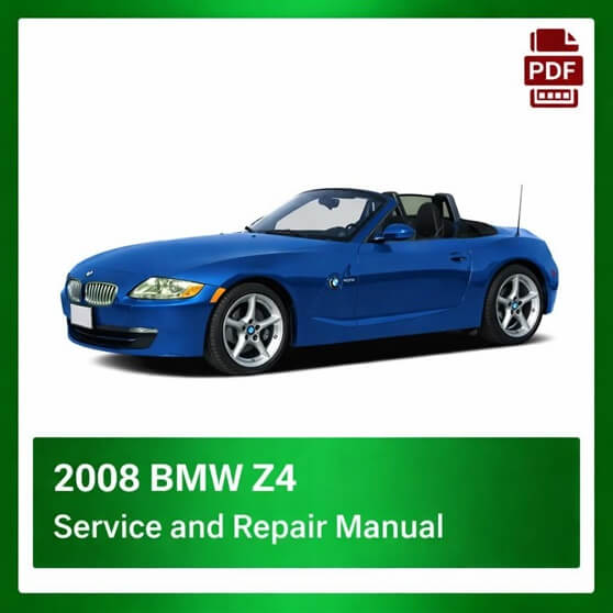 2008 BMW Z4 repair manual