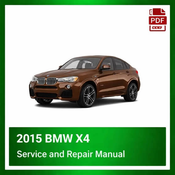 2015 BMW X4 repair manual
