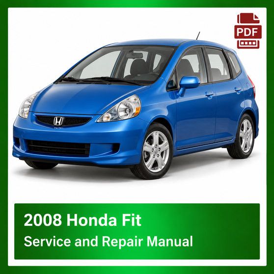 2008 Honda FIT repair manual
