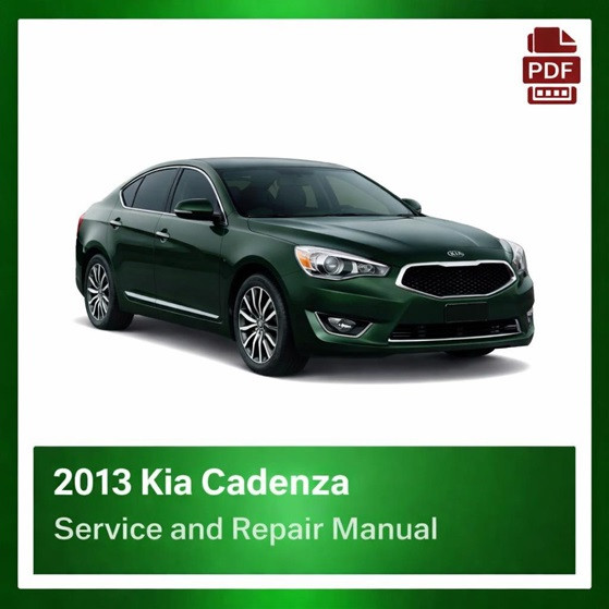 2013 Kia Cadenza repair manual