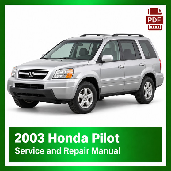 2003 Honda PILOT repair manual