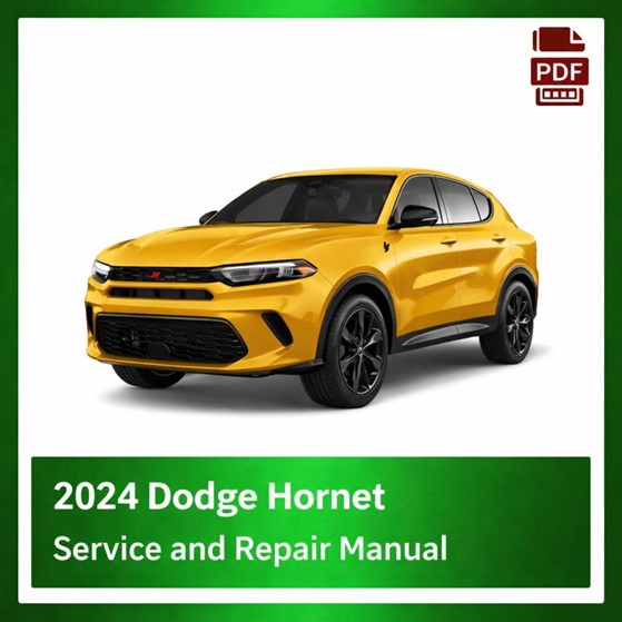 2024 Dodge Hornet repair manual