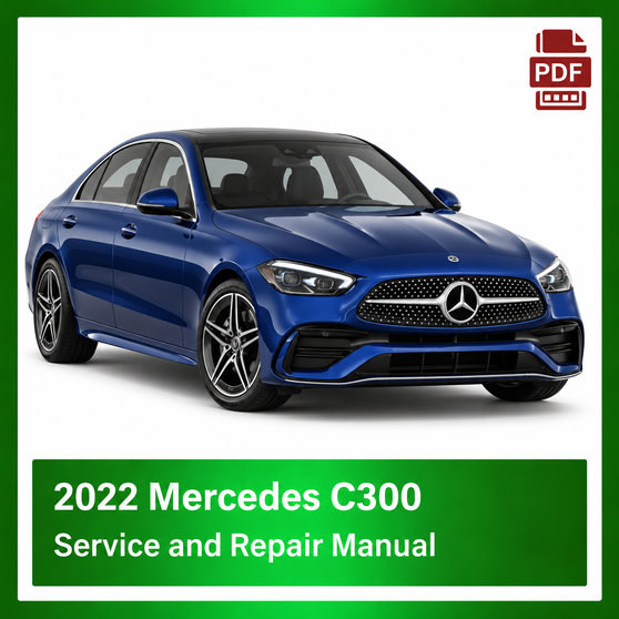 2022 Mercedes C300 repair manual