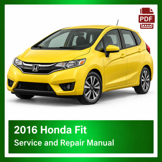 2016 Honda FIT repair manual