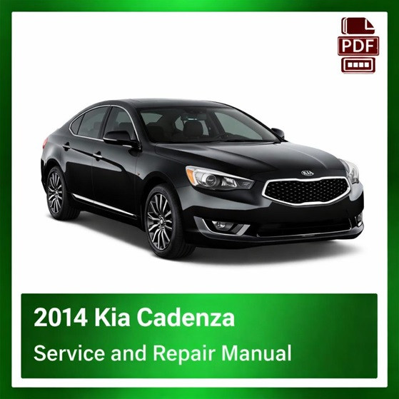 2014 Kia Cadenza repair manual