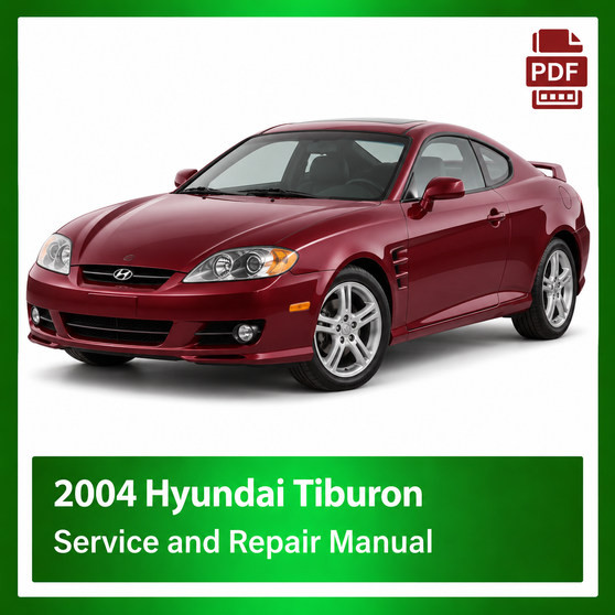 2004 Hyundai Tiburon repair manual