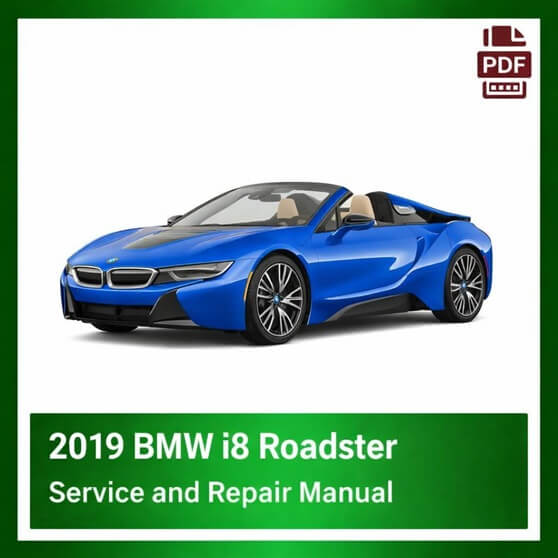 2019 BMW i8 Roadster repair manual
