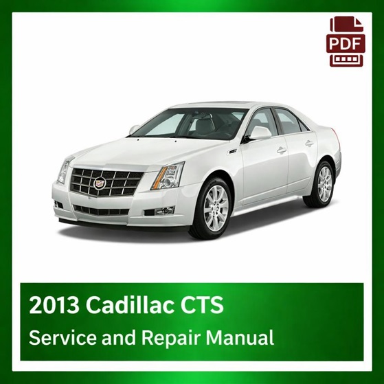 2013 Cadillac CTS repair manual