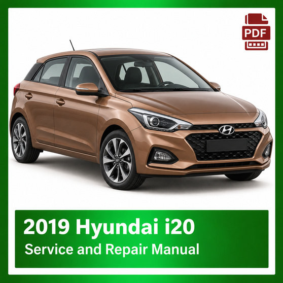 2019 Hyundai i20 repair manual