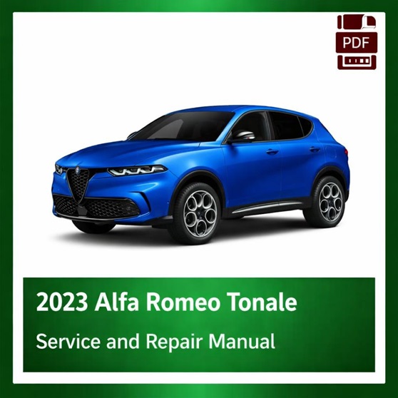 2023 Alfa Romeo Tonale repair manual