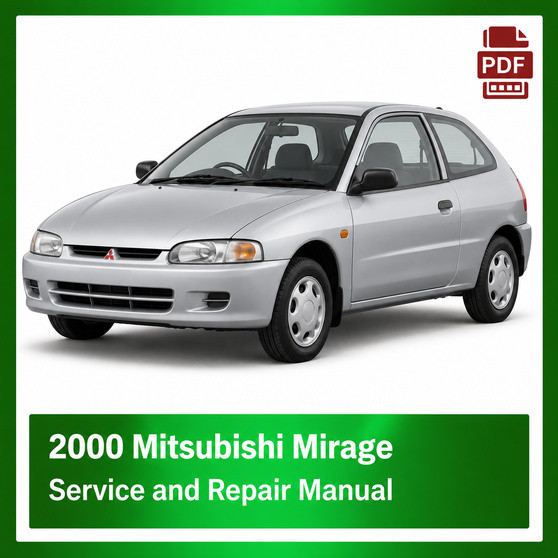 2000 Mitsubishi Mirage repair manual