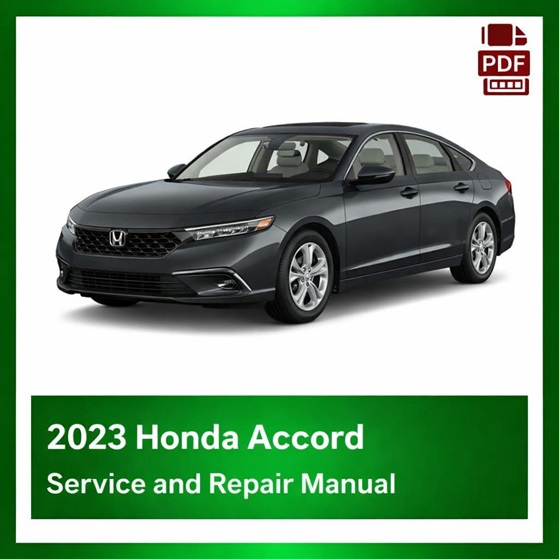 2023 Honda Accord repair manual