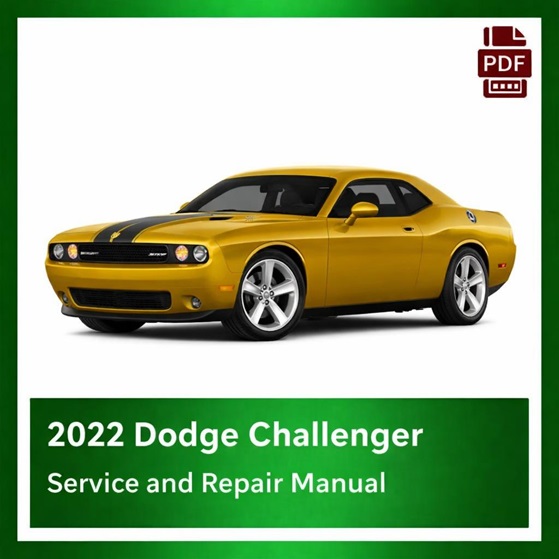2022 Dodge Challenger repair manual