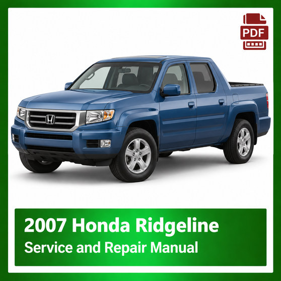 2007 Honda RIDGELINE repair manual