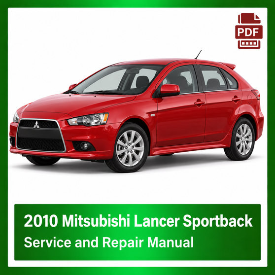 2010 Mitsubishi Lancer Sportback repair manual