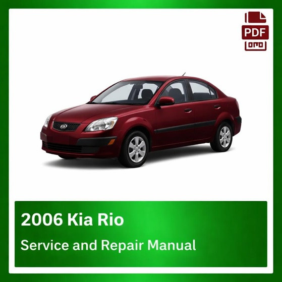 2006 Kia Rio repair manual