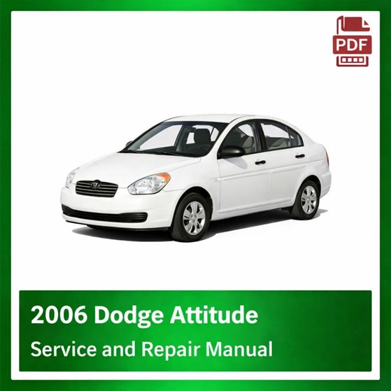 2006 Dodge Attitude repair manual