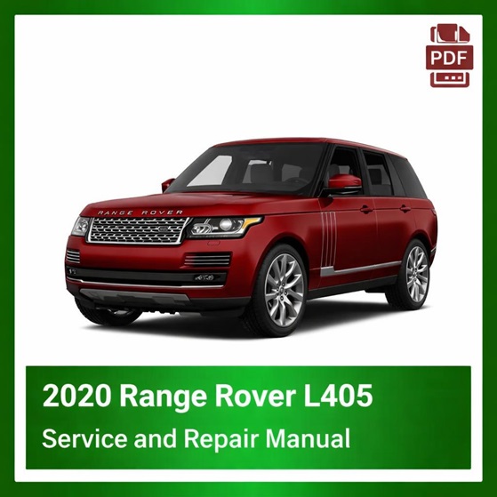 2020 Range Rover L405 repair manual
