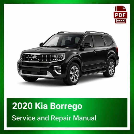 2020 Kia Borrego repair manual