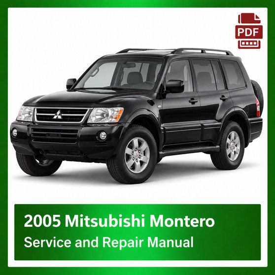 2005 Mitsubishi Montero repair manual