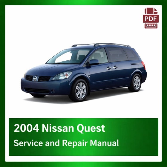 2004 Nissan Quest repair manual