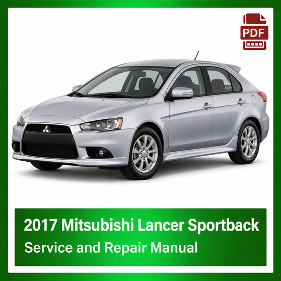 2017 Mitsubishi Lancer Sportback repair manual