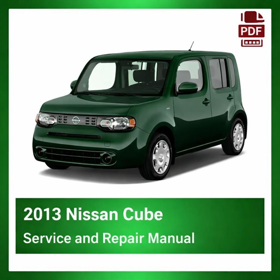 2013 Nissan Cube repair manual