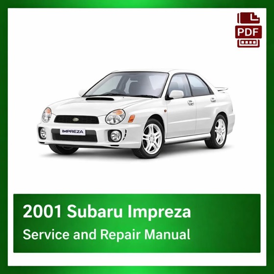 2001 Subaru Impreza repair manual