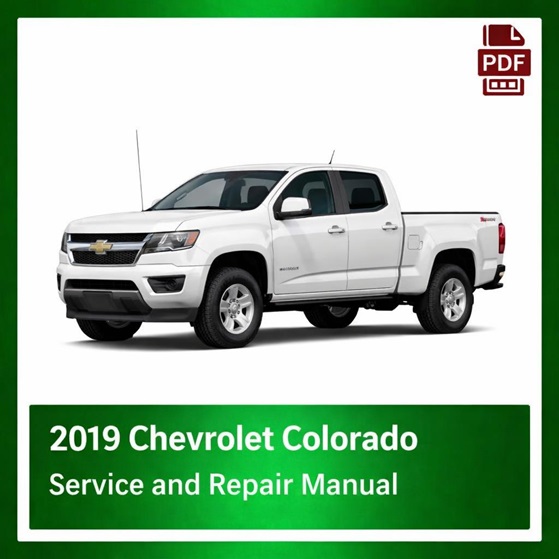 2019 Chevrolet Colorado repair manual