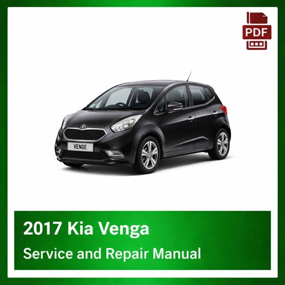 2017 Kia Venga repair manual