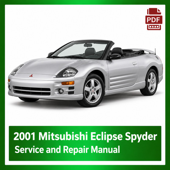 2001 Mitsubishi Eclipse Spyder repair manual