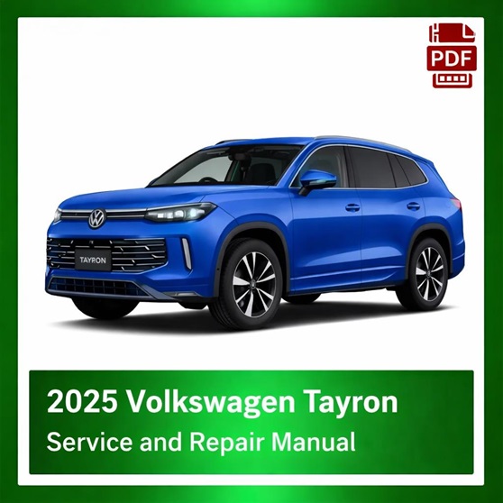 2025 Volkswagen Tayron repair manual - VIN specific PDF