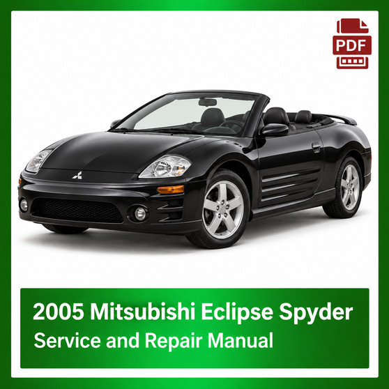 2005 Mitsubishi Eclipse Spyder repair manual