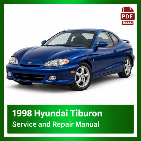 1998 Hyundai Tiburon repair manual
