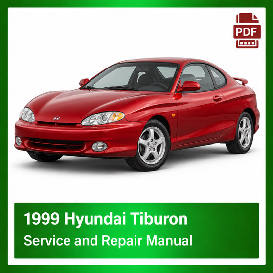 1999 Hyundai Tiburon repair manual